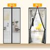 Firsttry Magnetic Screen Automatic Opening and Easy Suitable for Living and with Velcro Door, 90x185cm, Closing, Installation, Breathable, Kitchens,