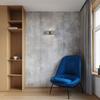 Quad 2 Gray Wall Lamp
