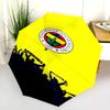 Fenerbahçe Legacy: Spirit Folding umbrella Suitable for all seasons travel outdoor printing Three folds