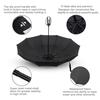 10 Ribs Automatic Travel Umbrella Auto Open Close Compact Folding Rain Windproof