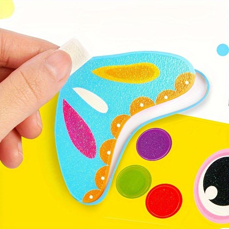 1Set Children's Animal Handicraft DIY Set Puzzle Handicraft Decoration Enhancement Hands on Ability Small Gift