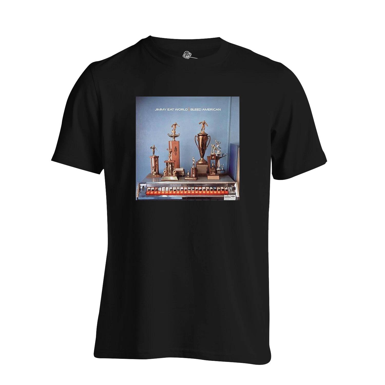 Футболка Jimmy Eat World Bleed Обложка американского альбома Инди-рок Поп Классика 3XL