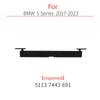 51137443691 Modanatura Trim Barra Portapacchi Tetto Copertura Piastra per BMW Serie 5 520 528 530 535i M5 G30 F90 17-23