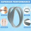 2PCS High Elasticity Compression Knee Pad Patella Strap, Suitable for Sports Knee Pads with Shock Absorption and Stability