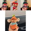 Adorable Plush Keychain Doll Bag For Birthdays Soft Mouse Style Cute Accessory