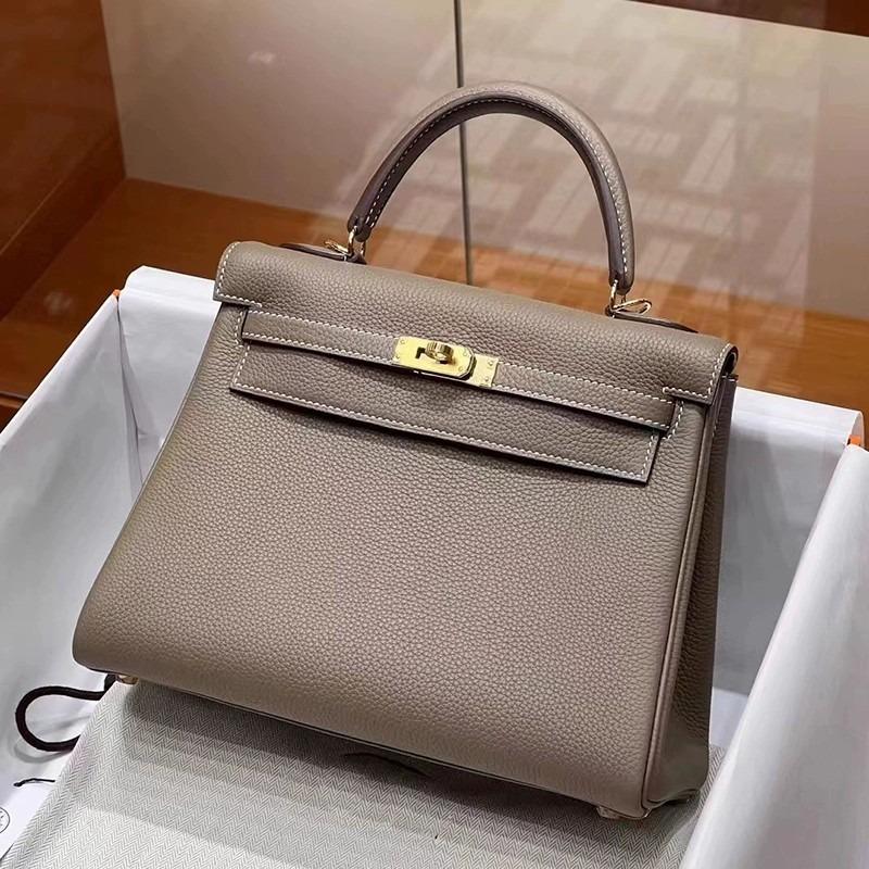 First layer cowhide high quality lychee pattern women's bag shoulder crossbody handbag