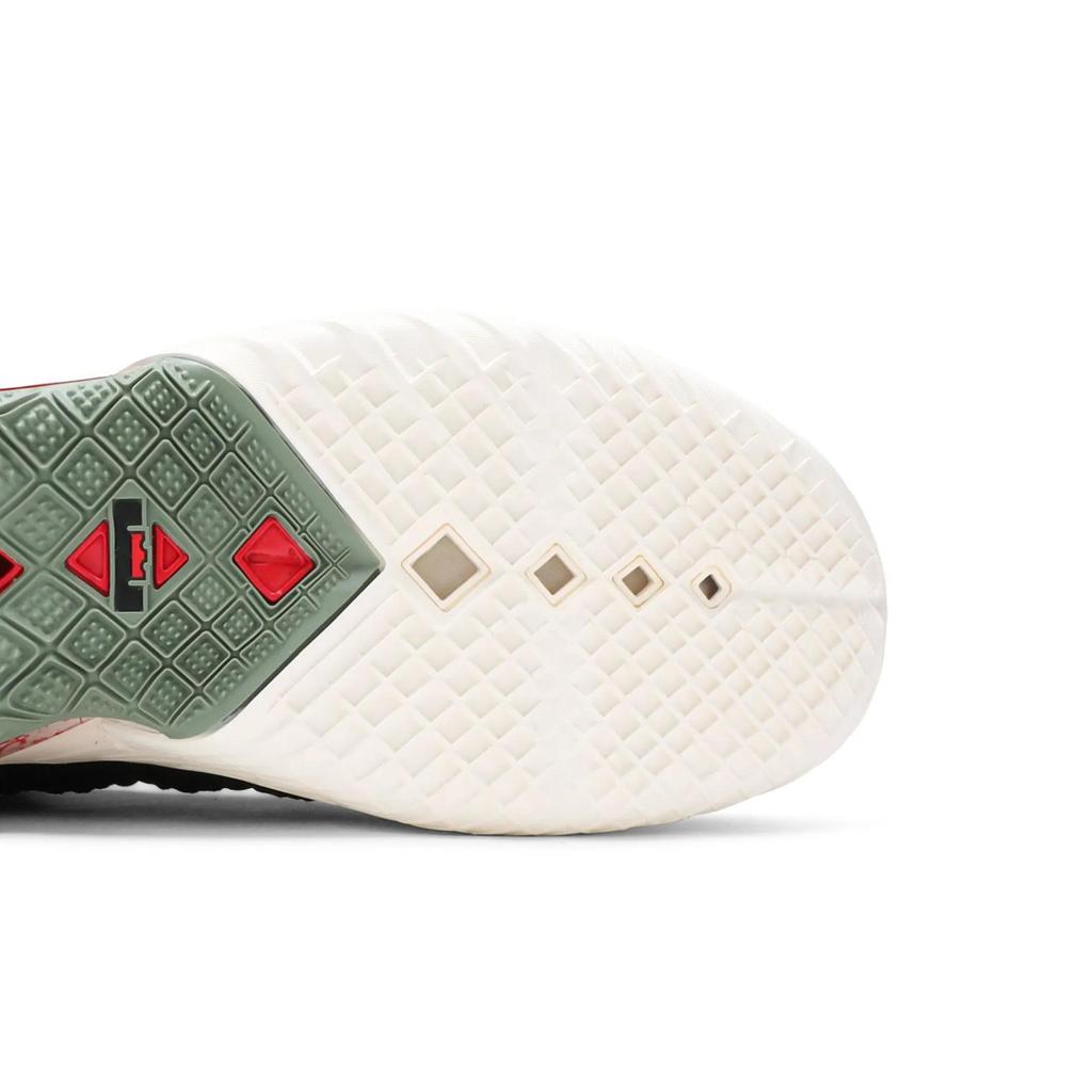 Nike LeBron 18 EP 'La Cabra' (Unisex) Black / Pale Ivory / Spiral Sage / University Red Basketball Shoes CQ9284 008