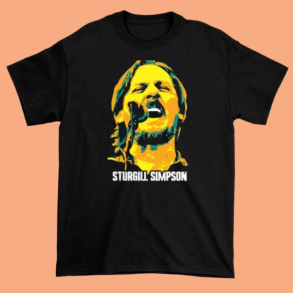 Sturgill Simpson Country Music Unisex Cotton Short Sleeve Shirt All Size S-234XL Unisex T-Shirt S