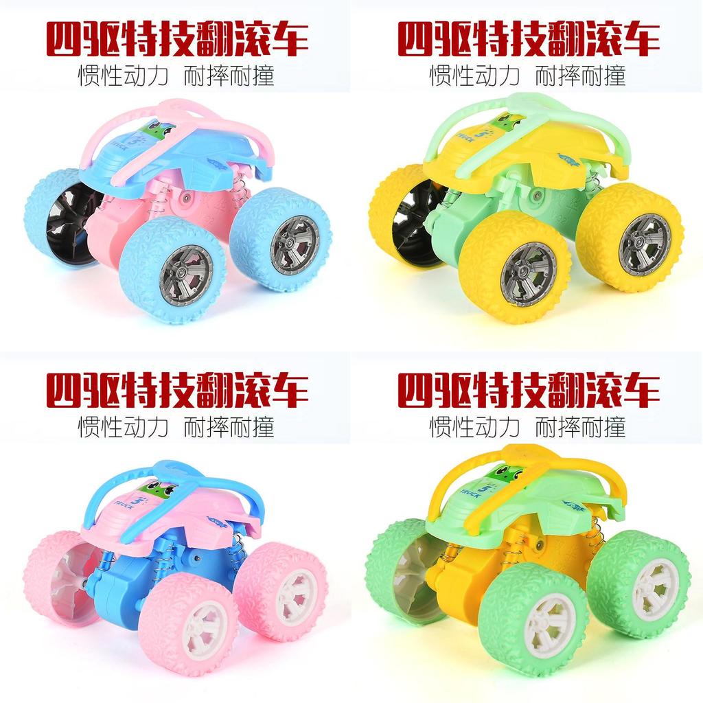 Inertia Off-road Toy Car For Children Tumbling And Flipping Abs Material