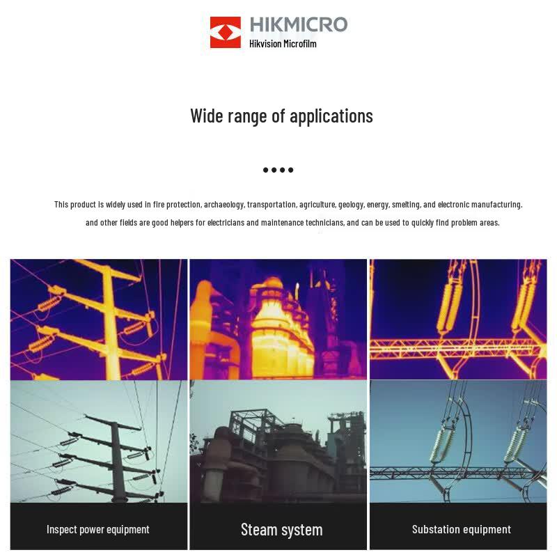 Hikmicro E09 HD Infrared Thermal Imager CN plug (adapter included)