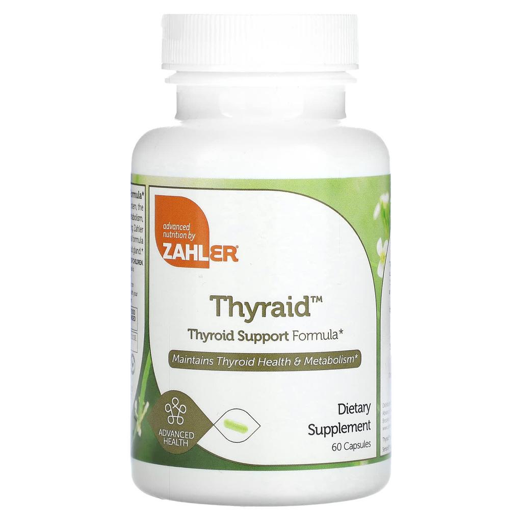 Thyraid, Formule de soutien de la thyroïde, 60 gélules