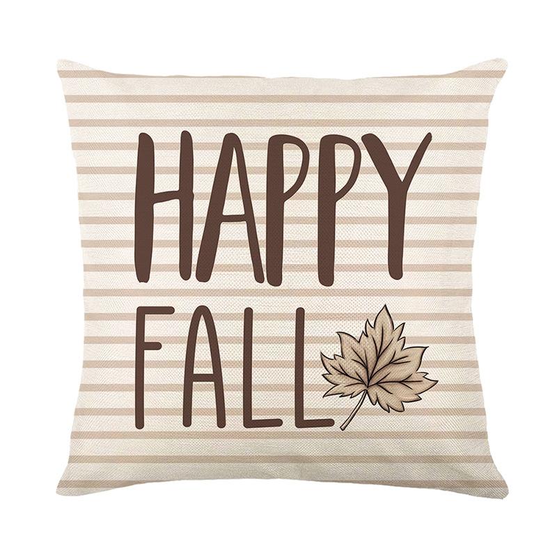 Erntedankfest Kürbisdruck Kissenbezug Thanksgiving Dekoration Sofakissenbezug Schlafzimmer Nachttisch Kissenbezug