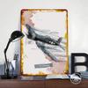 F4 Corsair Watercolor Poster Customized Wall Art Vintage Metal Signs Retro Tin Plaque for Man Cave Decoration Bedroom Home Decor