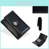 Pu Women Long Wallet With Three Fold Design And Solid Color For Casual Outings