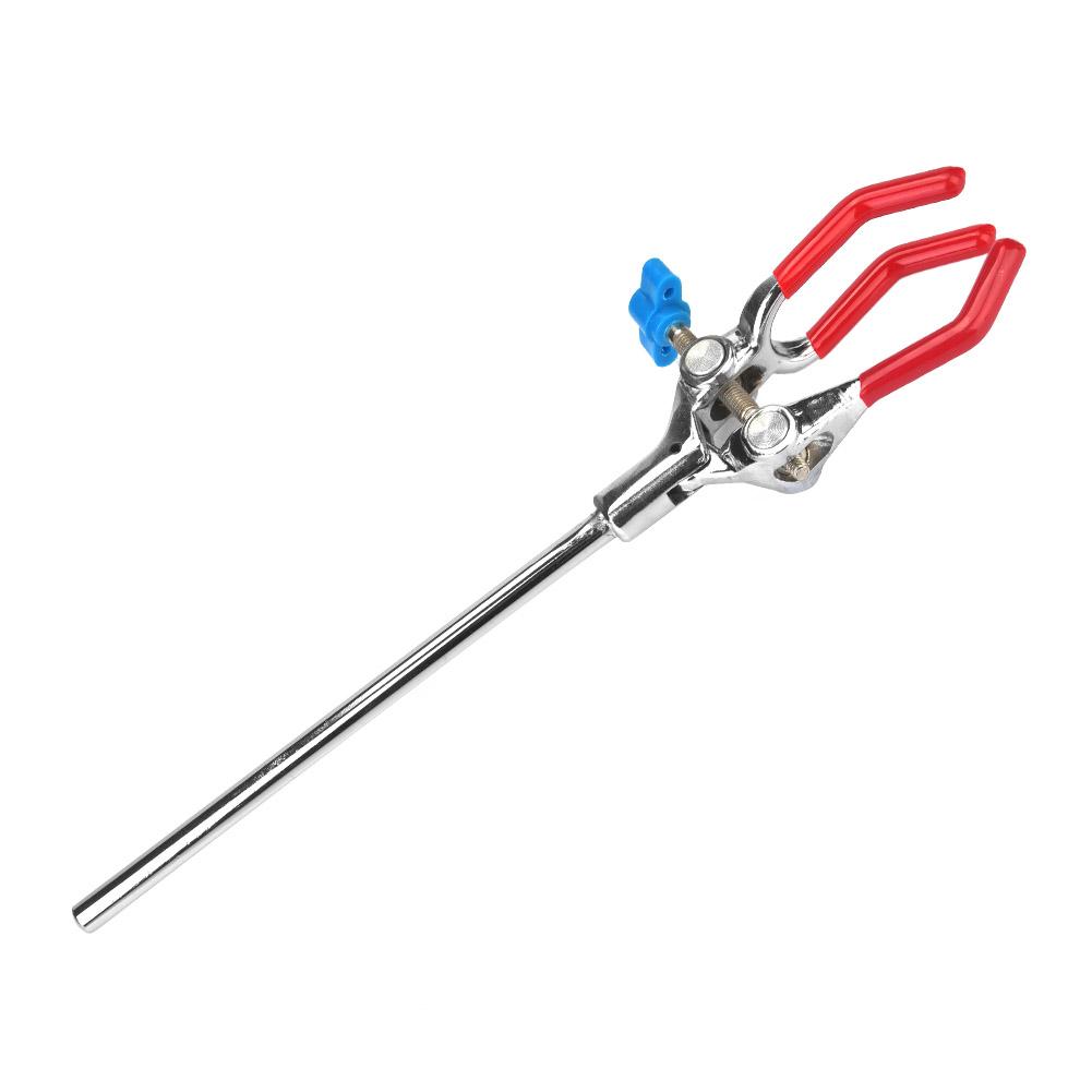 

Lab Instrument Chemical Three jaw Clamp Zinc Alloy Retort Stand Condenser Holder(big)