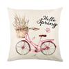 45*45Cm Zonnebloem Kussensloop Printserie Taillekussensloop Kussenhoes Wasbaar Bankbenodigdheden Kussenhoes Home Decor