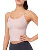 Yvette Seamless Sports Bra with Wireless and Plus Sizes Yoga Sports Tank Bra Light Purple Women's Cups, Stylish, Quick-Drying, Available, Wear,