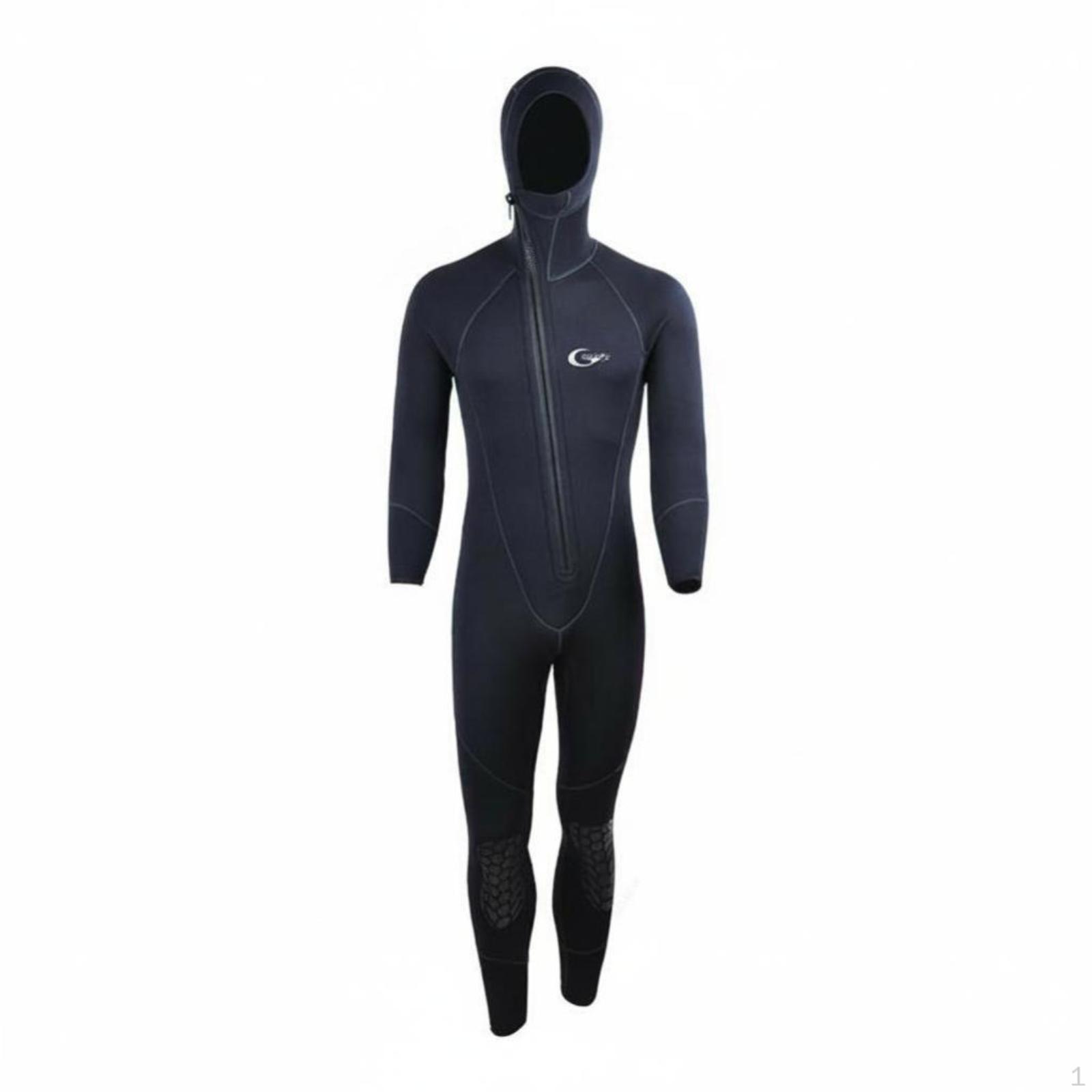Wetsuit, Full Fulllength, 5mm Thick, Warm