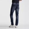 K-Boxing Men's Cotton-Feel Casual Straight-Leg Denim Jeans NQRN1523