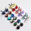 Fashion Dog Pet Glasses Creative Trend Photography Round Frame Small Sunglasses Retro Dog Sunglasses
