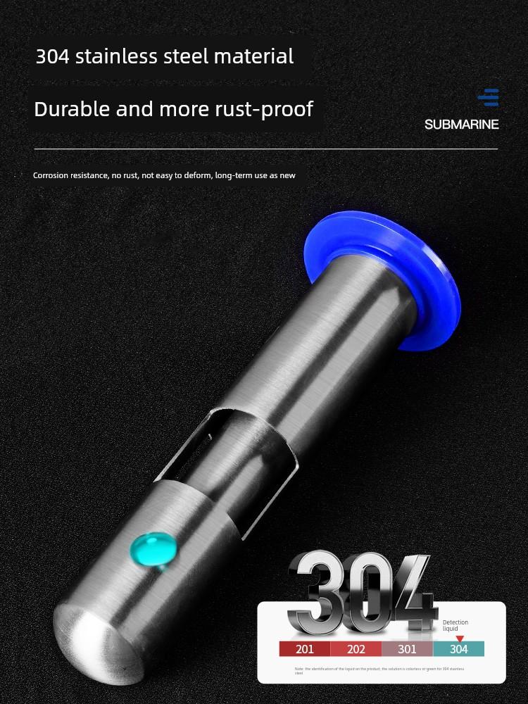 Submarine Floor Drain Odor Preventer Long Fault Floor Drain Core Sewer Pipe Anti-Odor Handy Gadget Drain Pipe Sealing Cover