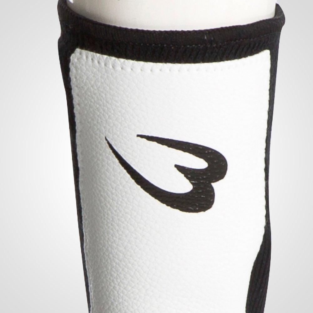 BODYMAKER Ankle Supporter 2 Martial Arts Karate Kickboxing Leg Guard Supporter White KD025WH (1 pair)