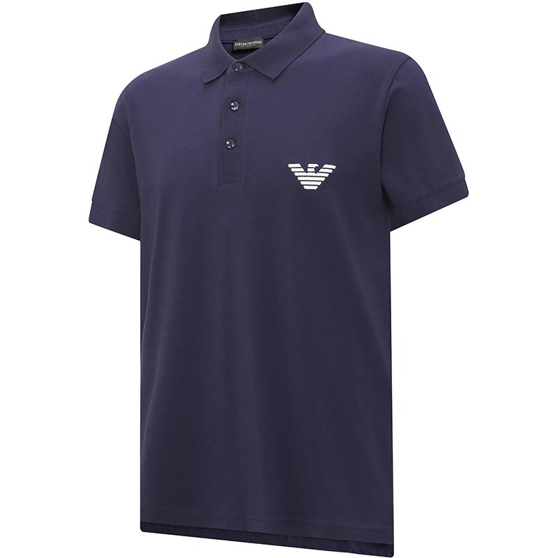 EMPORIO ARMANI SS23 Polo Shirt Men's Blue 211804-3R482-48336