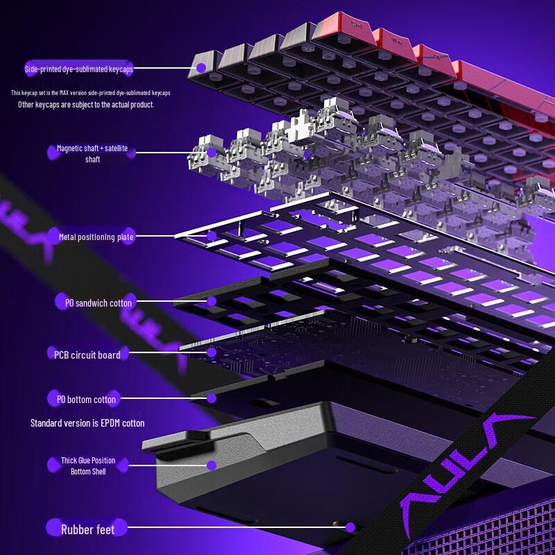 AULA WiN 68HE MAX Wired Gaming Mechanical Keyboard