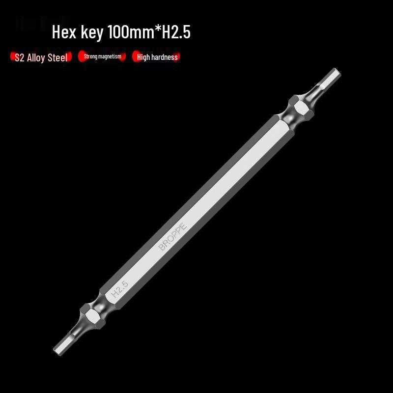Hexagonal Double-Ended Magnetic Screwdriver Bit Set