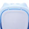 Closed Cat easy to House Toilet with Shovel Box Hidden Cleaning Supplies - Blue