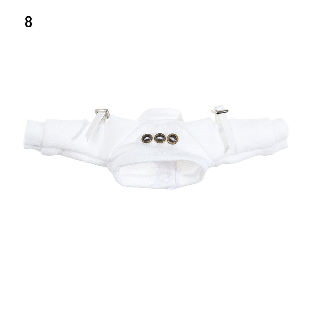 Kids Gift Toys Clothes Accessories Fashion Ripped Pants PU Leather Jackets Doll Jeans Hoodies