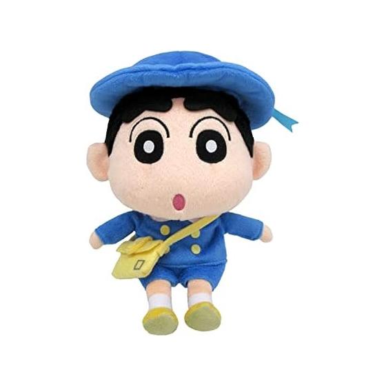 Sanei Boeki Crayon Shin-chan Henshin Shin-chan (S) School Uniform Ver. Plush, 22cm Tall