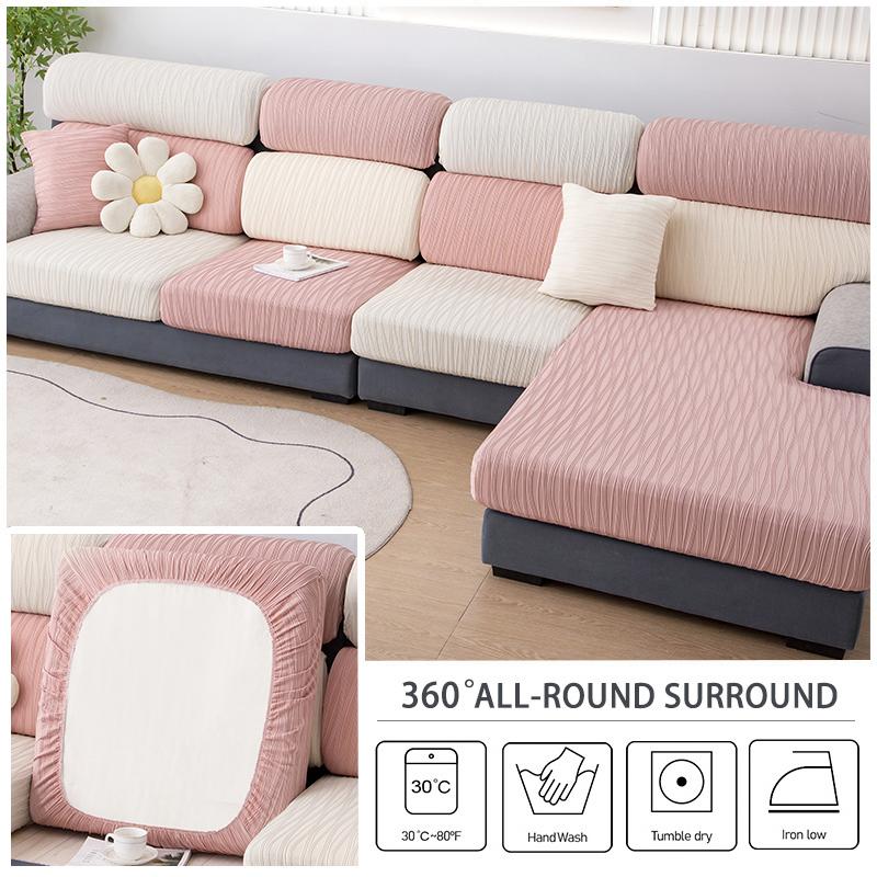 Thick Sofa Seat Cover Elastic Sofa Cover For Pet Kids Anti-Dust Furniture Protector Couch Cover Chair Cover Anti-Dust Removable