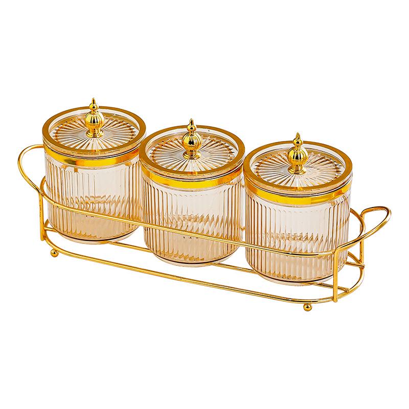 Transparent Food-Grade Plastic Storage Jars for Grains, Snacks, and Dried Goods