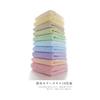 Kosugizen Face Towel, Value Colored Towel, 1 piece each in 10 colors, 34 x 80 cm, Thin type that dries easily, Great value in bulk, Set of 10