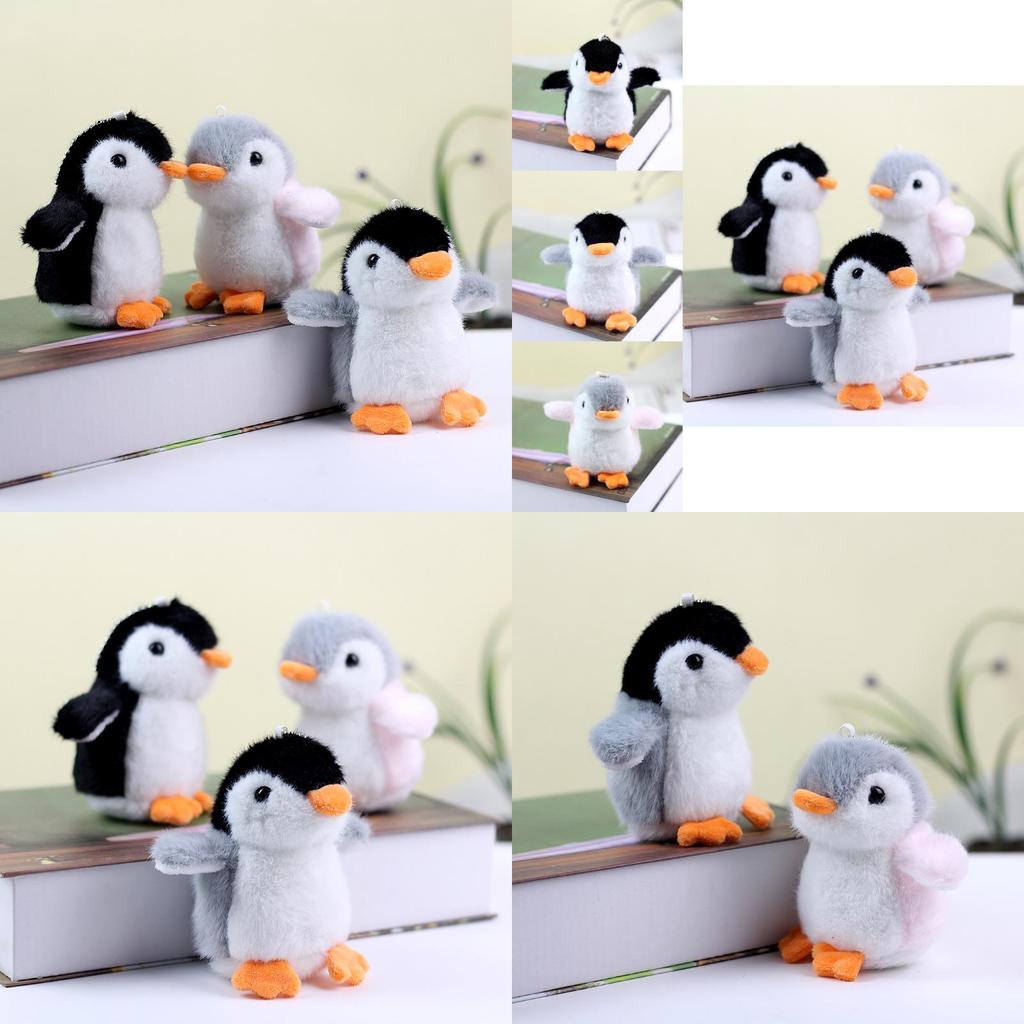 Cute Penguin Baby Plush Toy Soft Stuffed Doll Keychain With Adorable Design And High-quality Pp Cotton Filling