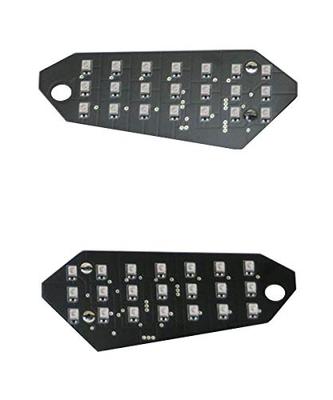 POSH Zestaw do personalizacji kierunkowskazów LED Typ sekwencyjny Płytka naprawcza Zestaw 2 szt. ZRX1200 DAEG NINJA250SL Z250/SL 487980-05