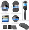 9pcs Car Cleaning Kit Microfiber Detailing Tools Set Interior Exterior Auto Wash Care Accessories