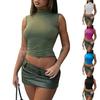 2025 European and American Women's Summer Sexy Knitted Sling Tank Top