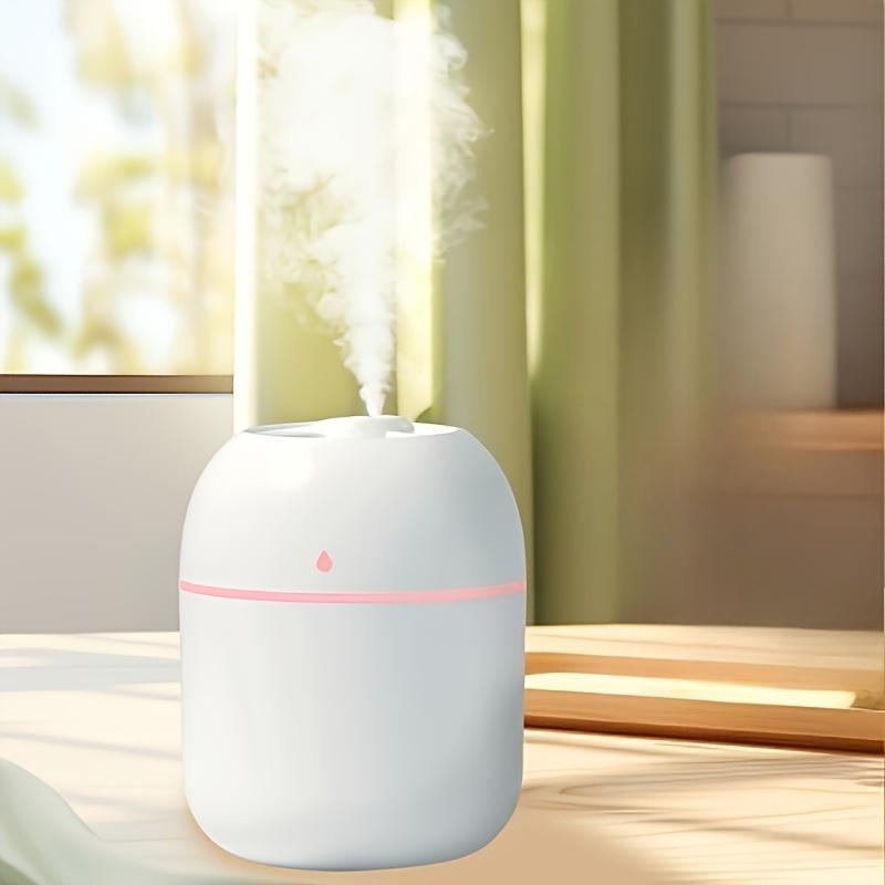 

1PC Single Night Light Aromatherapy Device with USB Humidifier, Ideal for Use in Bedrooms, Living Rooms, Desks and Cars білий