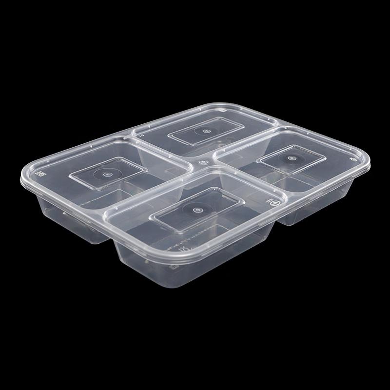 Cexuan CX-FH 4-Compartment Disposable Lunch Boxes