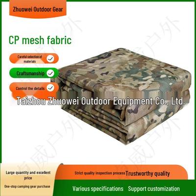 CP Camouflage Mesh Fabric Sunshade & Bird Protection Net for Outdoor & Indoor Use
