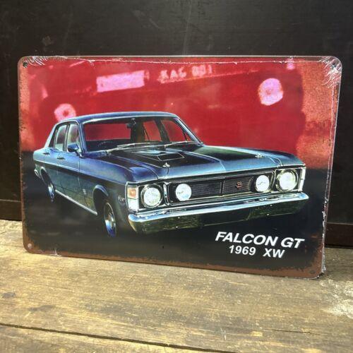 

Сокол GT 1969 XW Маленький Жестяной Знак Репродукция Алюминий 20x30cm（7.8x11.8inch）