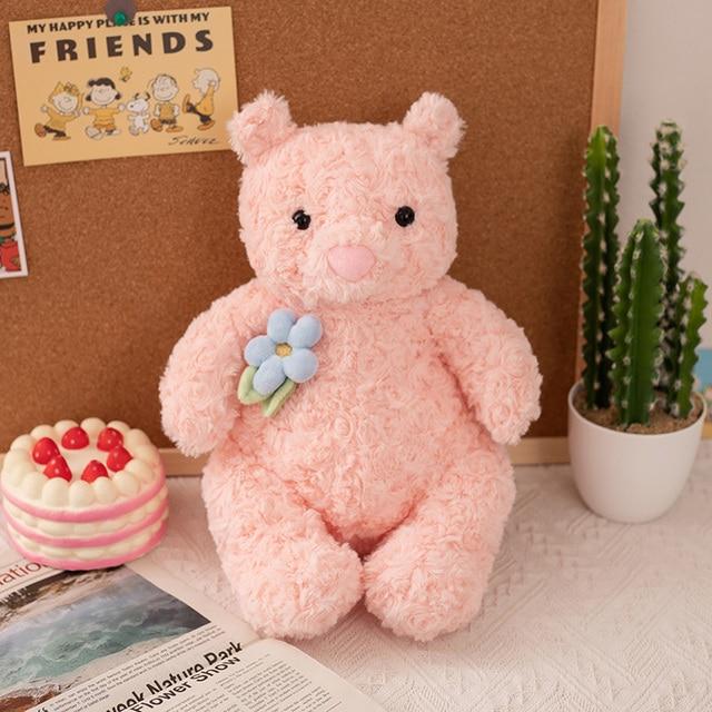 1 stück 40 cm Niedlichen Cartoon Teddybär Plüschtiere Gefüllte Weiche Tiere Dressing Up Puppe Für Mädchen Kinderzimmer Dekor Geburtstagsgeschenke