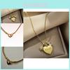 Stunning Stainless Steel Heart Necklace For Women Featuring Elegant Mama Design In Gold