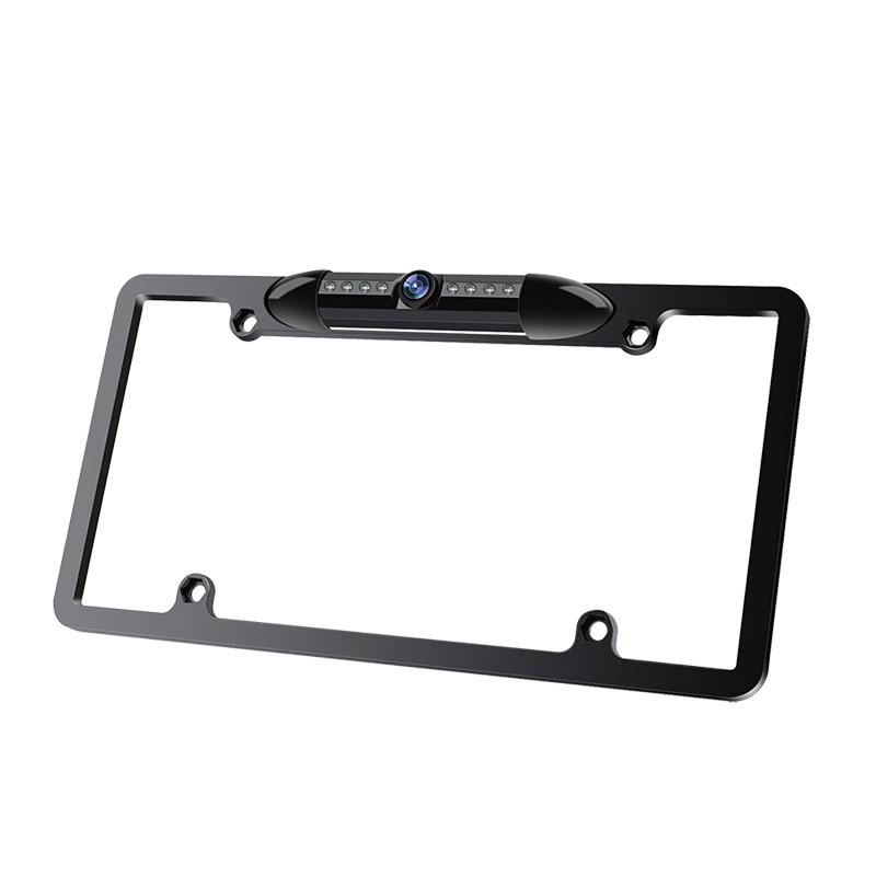 High-Definition Night Vision Reversing Camera with Waterproof AHD & Long License Plate Frame