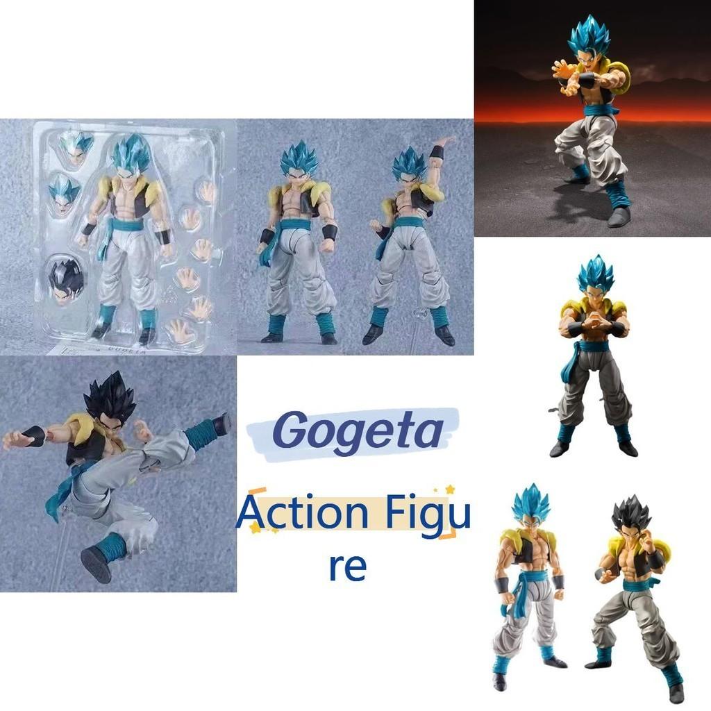Super Saiyan Blue Goku Figur, bewegliche Gelenke, Sammlermodell, 16 cm, PVC, Dragon Ball Thema, handgefertigte Actionfigur