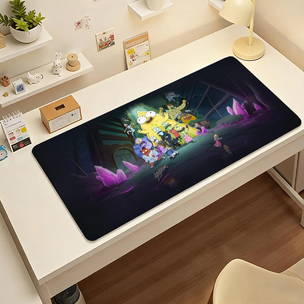 Cartoon SSolar OOpposites MousePad Nonslip Locking Edge PC Laptop Accessories Rubber Office Keyboard Large Game XXL DeskMat