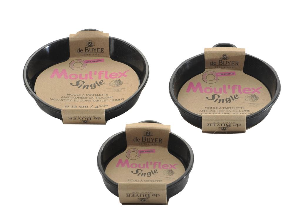 De Buyer Silicone Mould Flex Tart, 12cm, Silicone, France, WMC1203