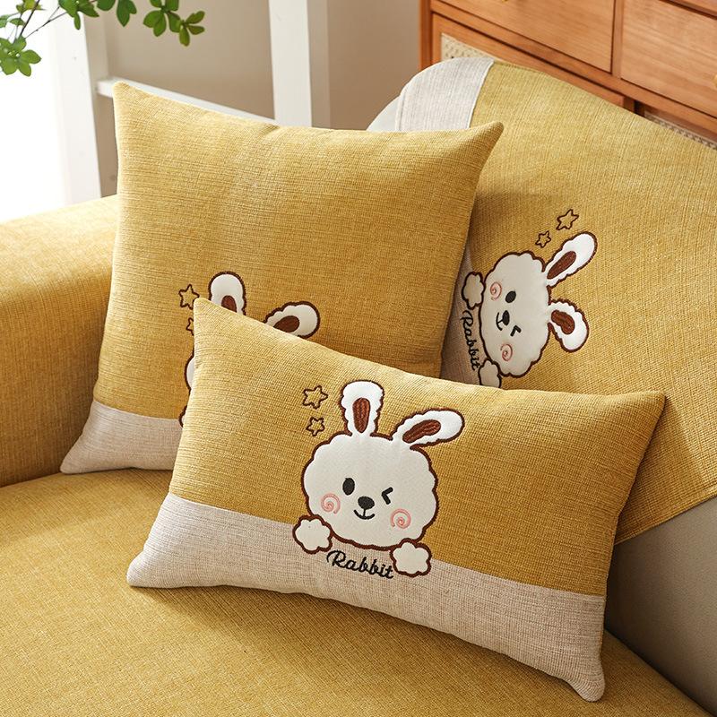 Chenille Sofa Cushion Four Seasons Universal Backrest Towel Cover Cloth Non-Slip Seat Cushions Simple Modern Sofa Cover All Inclusive